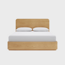 Elora Wood Bed – Timber
