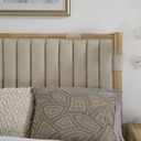 Furano Upholstered Panel Bed