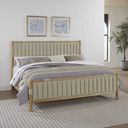 Furano Upholstered Panel Bed