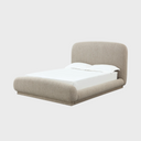 Tirimbina Chenille Upholstered Platform Bed
