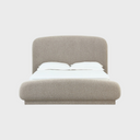 Tirimbina Chenille Upholstered Platform Bed