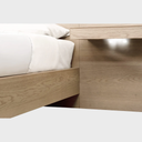 One Coastal Modern Live Edge Wall Bed