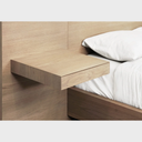 One Coastal Modern Live Edge Wall Bed