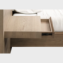 One Coastal Modern Live Edge Wall Bed