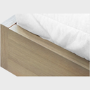 One Coastal Modern Live Edge Wall Bed