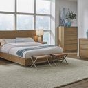 One Coastal Modern Live Edge Wall Bed