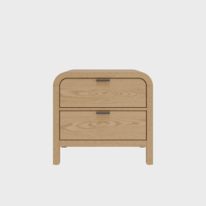 Drake 2-Drawer Nightstand with USB