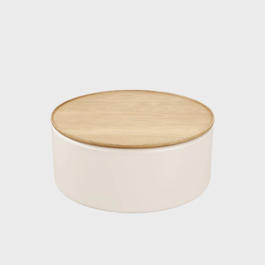 Oskar Lift Top Round Coffee Table in Barley