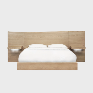 One Coastal Modern Live Edge Wall Bed